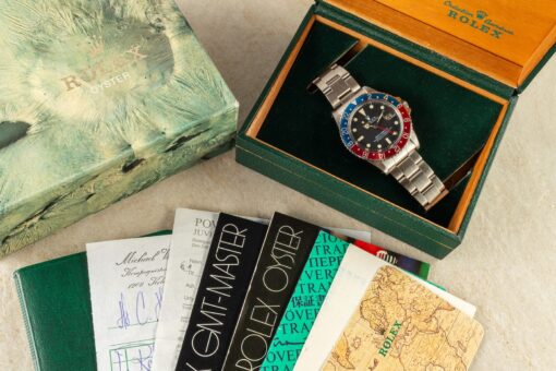 16750 GMT-Master (matte dial / full set from 1980 / redback Pepsi inlay) – Bild 5