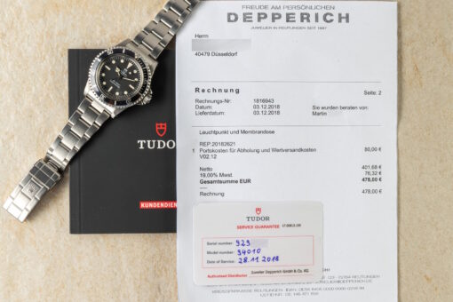 94010 Submariner No Date (rare transitional dial / from 1980 / service papers) - Image 3