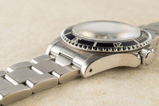 94010 Submariner No Date (rare transitional dial / from 1980 / service papers) - Image 9