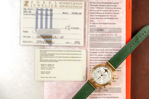 IW3750 Da Vinci Perpetual Calendar (perfect full set from first owner / unpolished) - Image 4