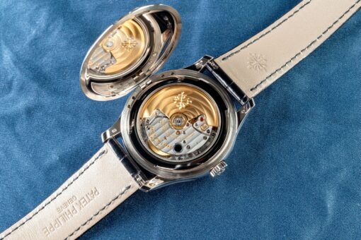 5227G-010 Calatrava (black lacquer dial / german watch / perfect set and condition) – Bild 3