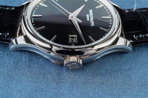 5227G-010 Calatrava (black lacquer dial / german watch / perfect set and condition) – Bild 8