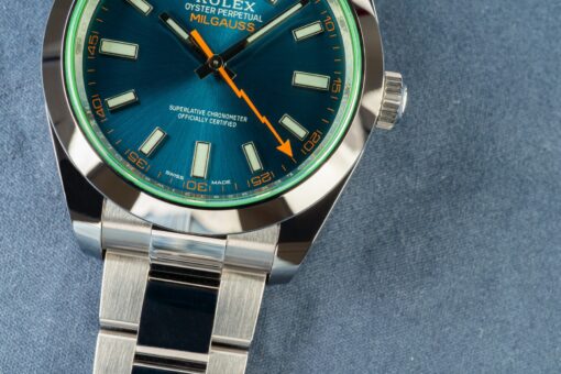 116400GV Milgauss (BLUE / unworn new / German delivery LC100) - Image 4
