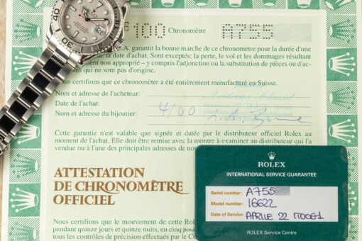 16622 Yachtmaster (LC100 Germany full set / 2022 service / perfect bracelet - Image 4