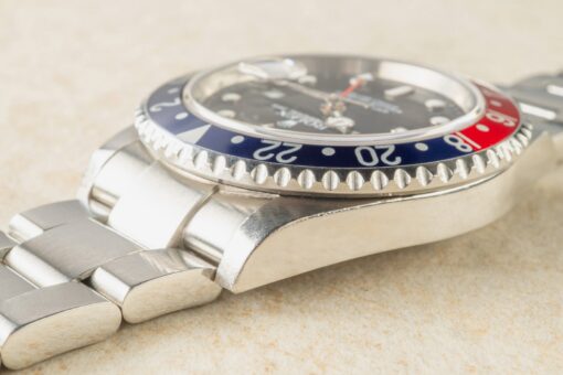 16710 GMT-Master II (rectangular dial / unpolished / Pepsi / cool country) – Bild 10