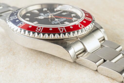 16710 GMT-Master II (rectangular dial / unpolished / Pepsi / cool country) – Bild 9