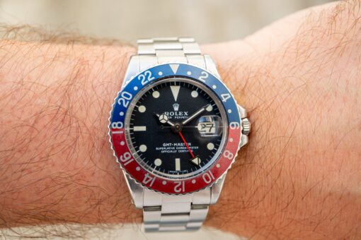 1675 GMT-Master (from 1972 / MK2 dial / fat font redback Pepsi inlay) - Image 2