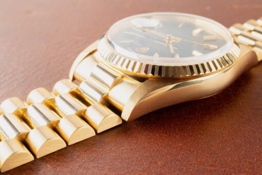 18238 Day-Date (rare blue cushion dial / unpolished / full set from 1990) – Bild 9