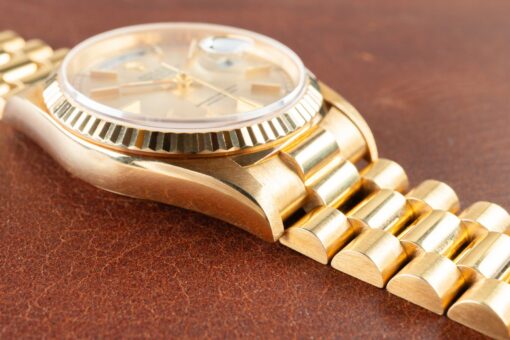 18238 Day-Date (perfect untouched condition / full set from Como Italy / light tropical dial) - Image 10