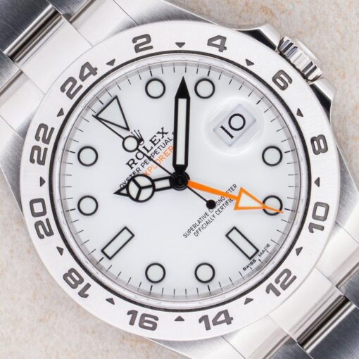 216570 Explorer II (LC100 Germany full set / Wempe / white dial)