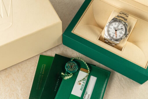 216570 Explorer II (LC100 Germany full set / Wempe / white dial) - Image 5
