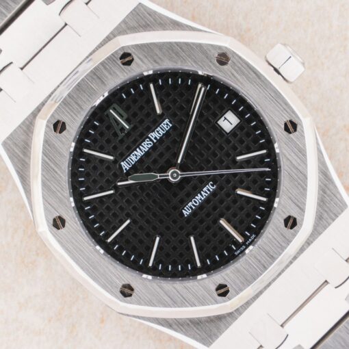 15300ST Royal Oak (perfect set from Austria / born black dial / top condition)