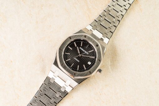 15300ST Royal Oak (perfect set from Austria / born black dial / top condition) - Image 6