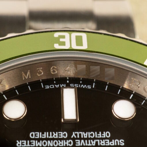 16610LV Submariner Date (full set / B3 lime green inlay / unpolished) - Image 13