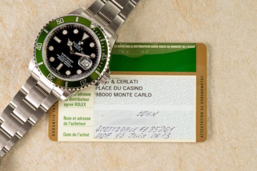16610LV Submariner Date (full set from Monaco / M serial / rehaut) – Bild 4