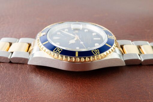 16613 Submariner Date (blue dial / unpolished / LC 100 full set) – Bild 7