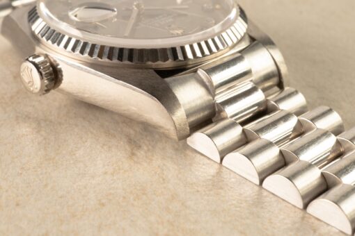 18039 Day-Date (thick case version / unpolished and perfect / grey diamond dial) – Bild 9
