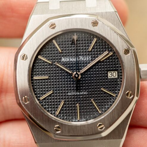Alternative view of 14790ST Royal Oak (MK1 long index / full set Germany / fresh AP service)
