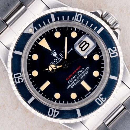 1680 Red Submariner (full set LC100 Germany / MK5 dial with top patina)