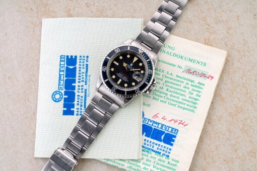 1680 Red Submariner (full set LC100 Germany / MK5 dial with top patina) – Bild 5