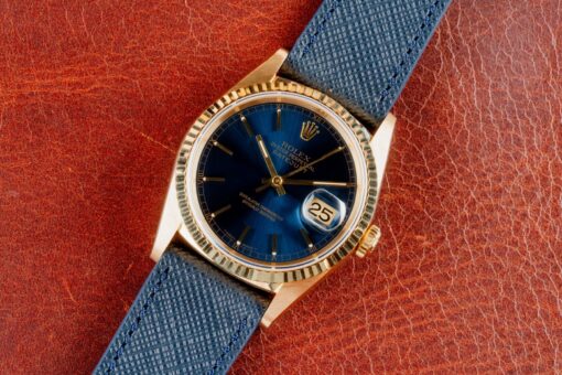 16238 Datejust (unpolished / perfect full set / blue sunray dial) – Bild 5