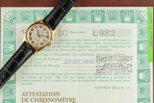 16238 Datejust (LC100 Germany / box papers / pyramid dial / nice one) – Bild 3