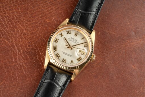 16238 Datejust (LC100 Germany / box papers / pyramid dial / nice one) – Bild 5