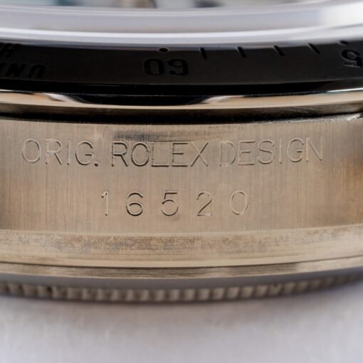 16520 Daytona (Userial full set / white dial tritium / 2025 Rolex service / top case) – Bild 12