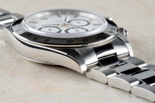 16520 Daytona (Userial full set / white dial tritium / 2025 Rolex service / top case) – Bild 6