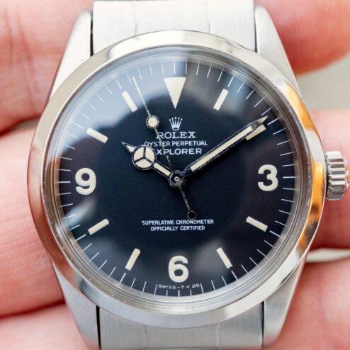 Alternative view of 1016 Explorer I (MK2 dial / the rarest of all / original rivet bracelet)