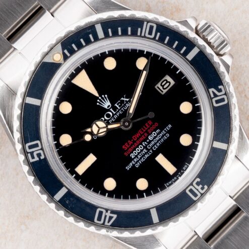 1665 Sea-Dweller (Double Red MKIV / top patina / full authentic from the Corsian sea)