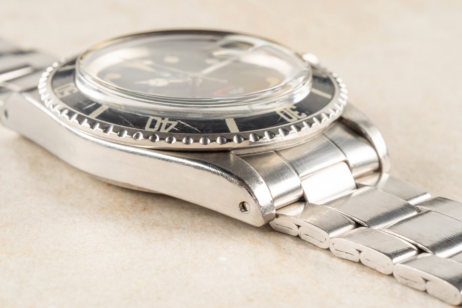 1680 Submariner Date (MKIV RED Sub / from 1970 / original folded oyster) - Image 8