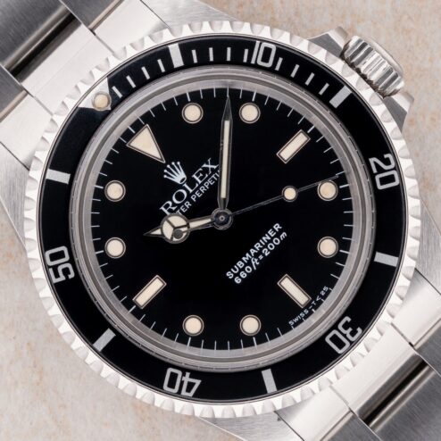 5513 Submariner No Date (unpolished / caseback sticker / creamy lume)