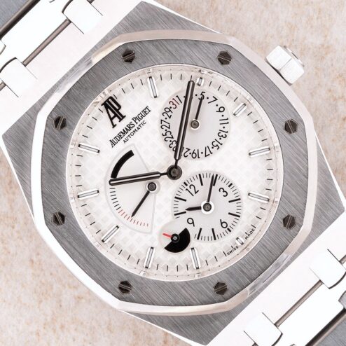 26120ST Royal Oak Dual Time (full set / unpolished / 2008 Italy)