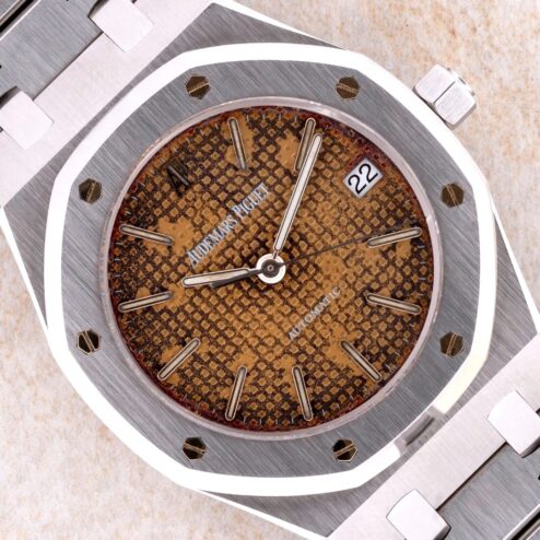 14790ST Royal Oak (wonderful MK2 tropical dial / extract from the archives / octogon box)