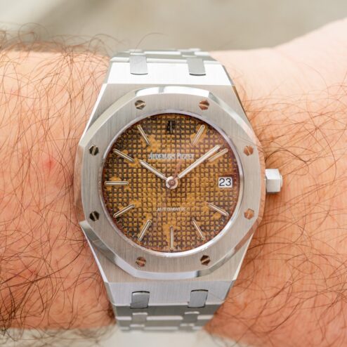 Alternative view of 14790ST Royal Oak (wonderful MK2 tropical dial / extract from the archives / octogon box)