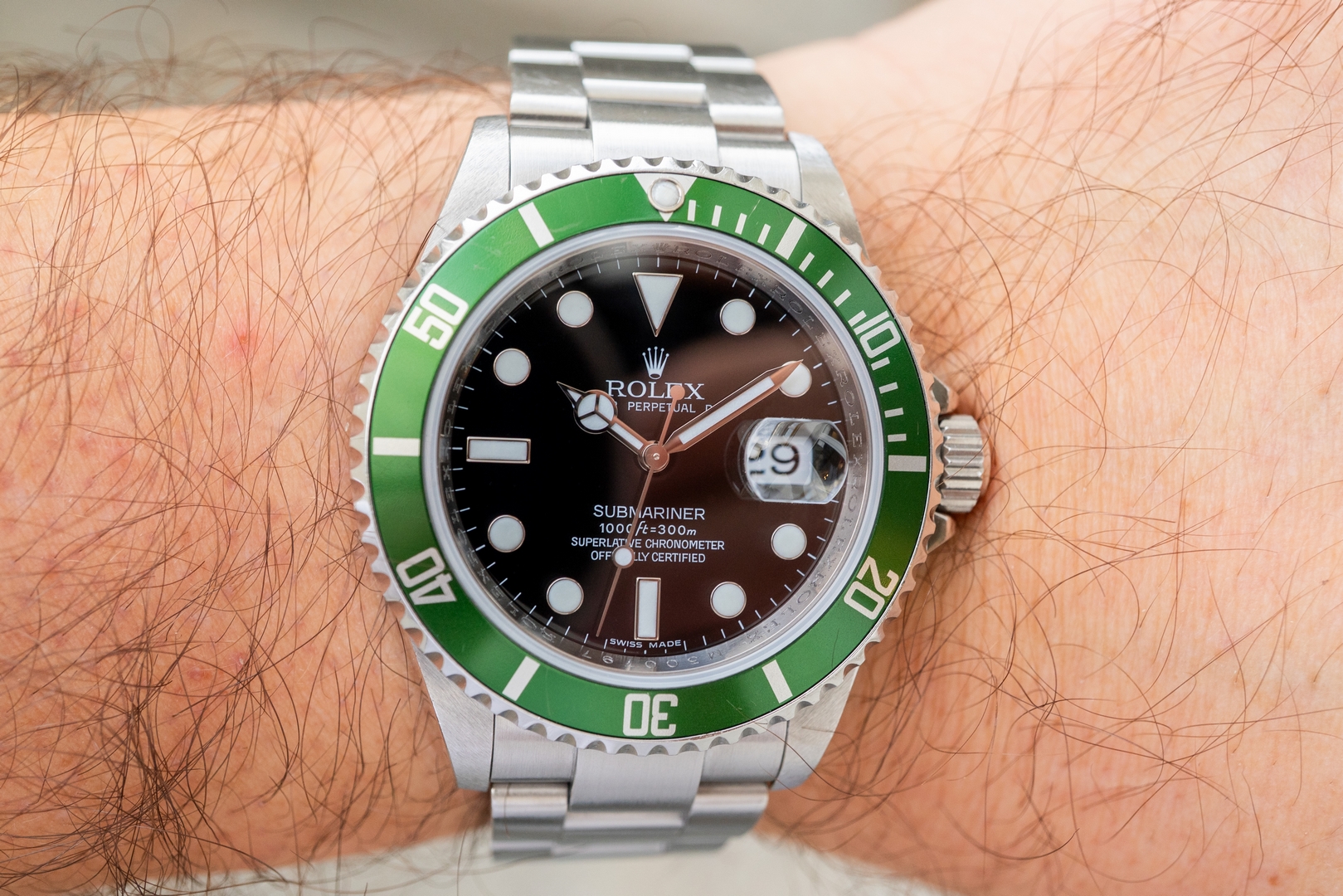 16610LV Submariner Date (Kermit / rehaut / unpolished full set Austria) - Image 2
