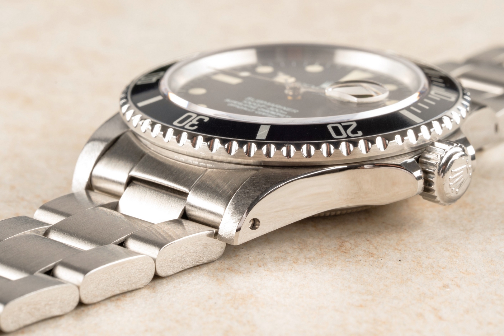 16800 Submariner Date (Pallettoni matte dial / wonderful patina / from 1983) – Bild 9