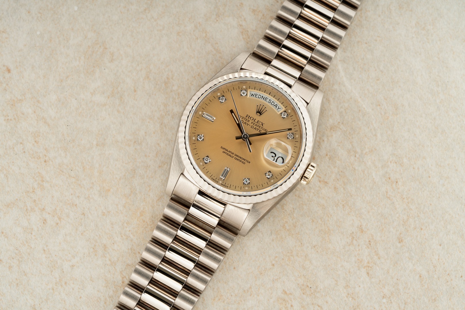 18239 Day-Date (tropical diamond dial / top watch from 1995) - Image 5