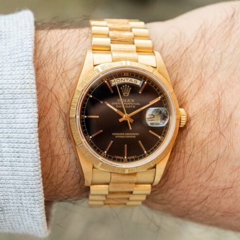 Alternative view of 18248 Day-Date (awesome unpolished condition / LC100 full set from Hamburg)