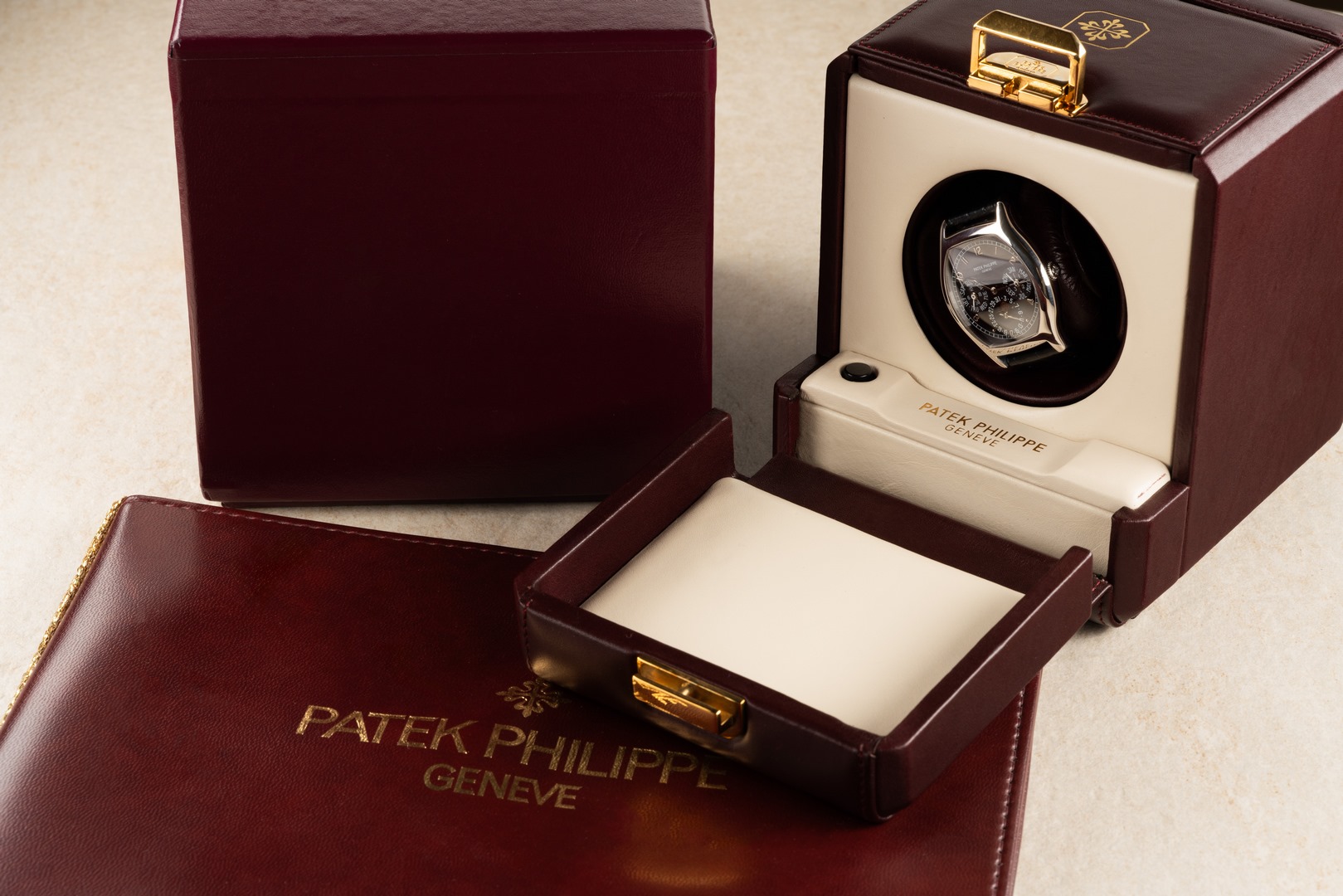 5040P Perpetual Calendar (wonderful condition / top set from Japan / black arabic dial) – Bild 5