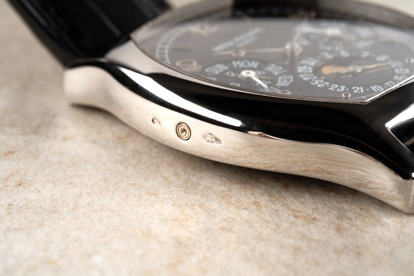 5040P Perpetual Calendar (wonderful condition / top set from Japan / black arabic dial) – Bild 8