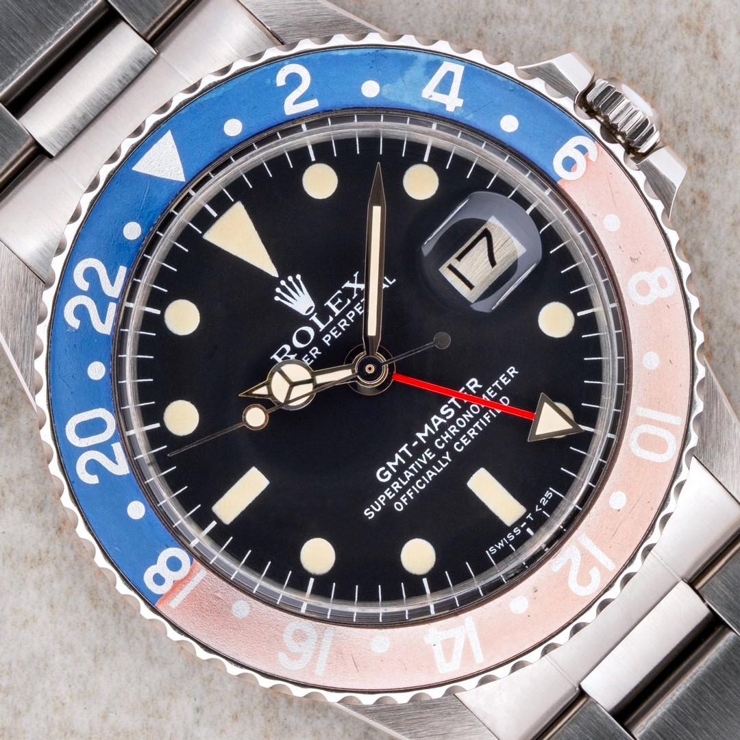 1675 GMT-Master (MAXI MK5 / top patina / wonderful redback PEPSI)