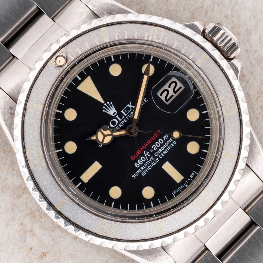 1680 RED Submariner (MK6 Dial / top patina / top case / crazy GHOST Inlay)