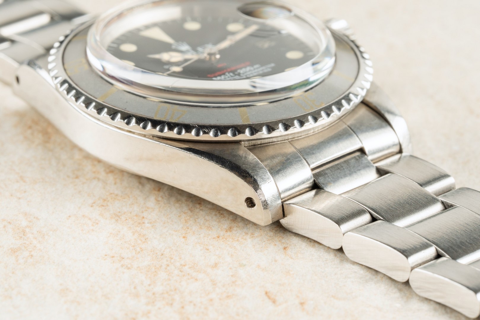 1680 RED Submariner (MK6 Dial / top patina / top case / crazy GHOST Inlay) - Image 7