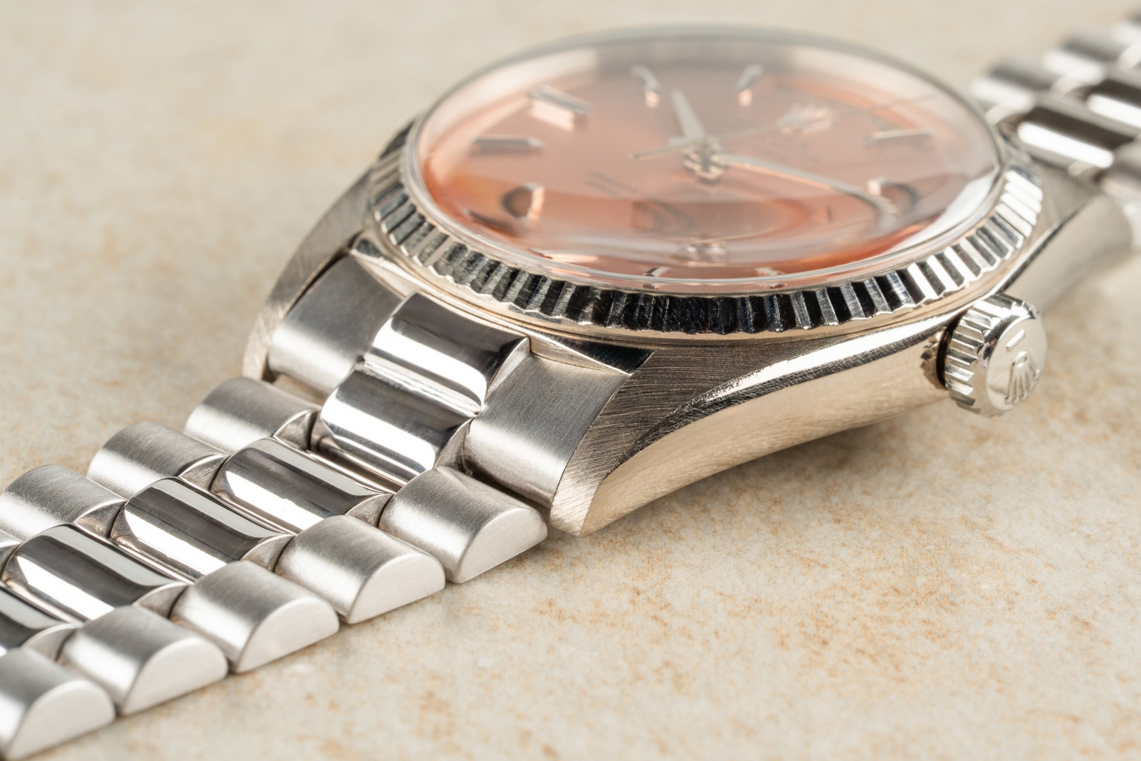 1803 Day-Date (highlight piece / concentric salmon dial / only six known) - Image 10