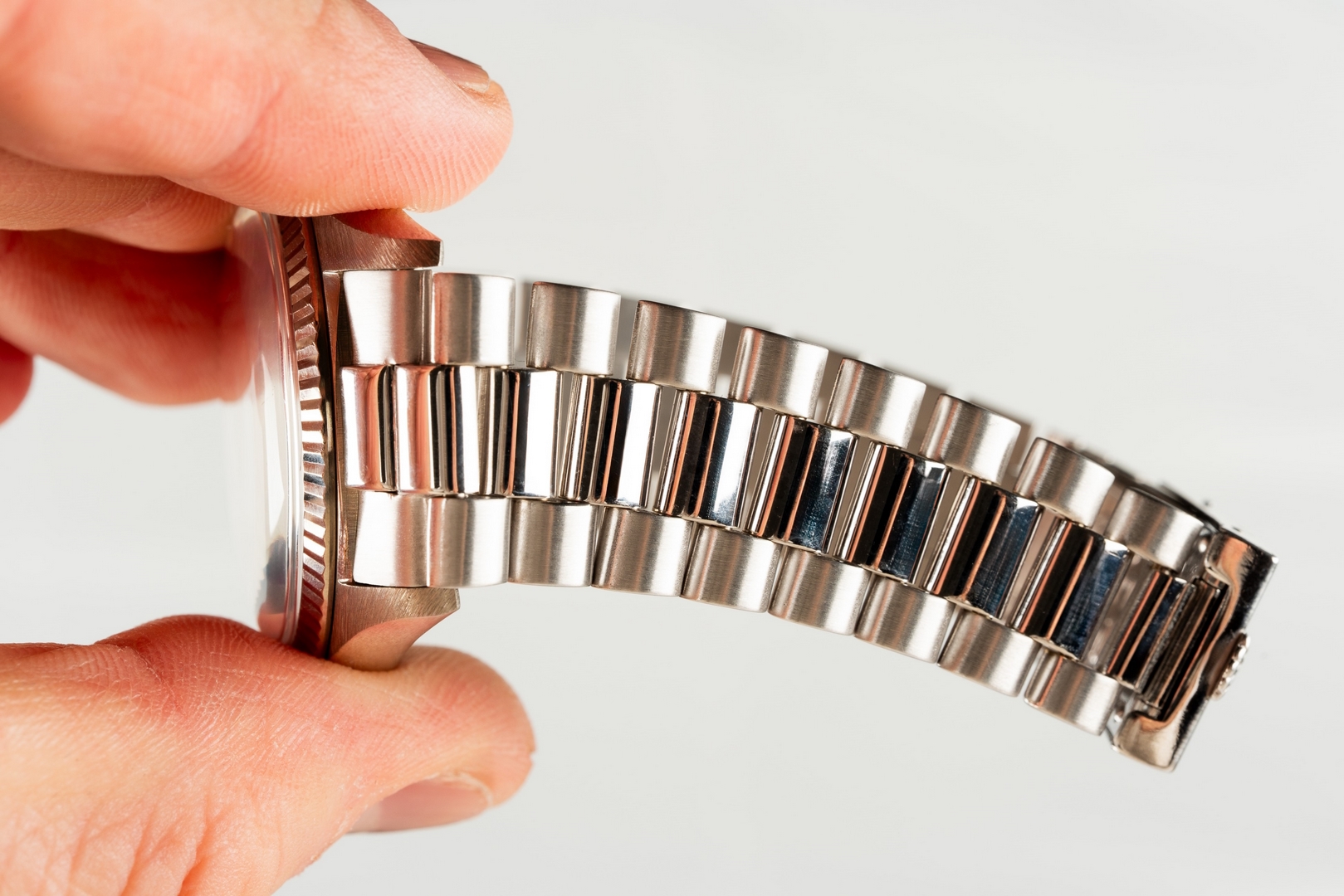 1803 Day-Date (highlight piece / concentric salmon dial / only six known) - Image 6