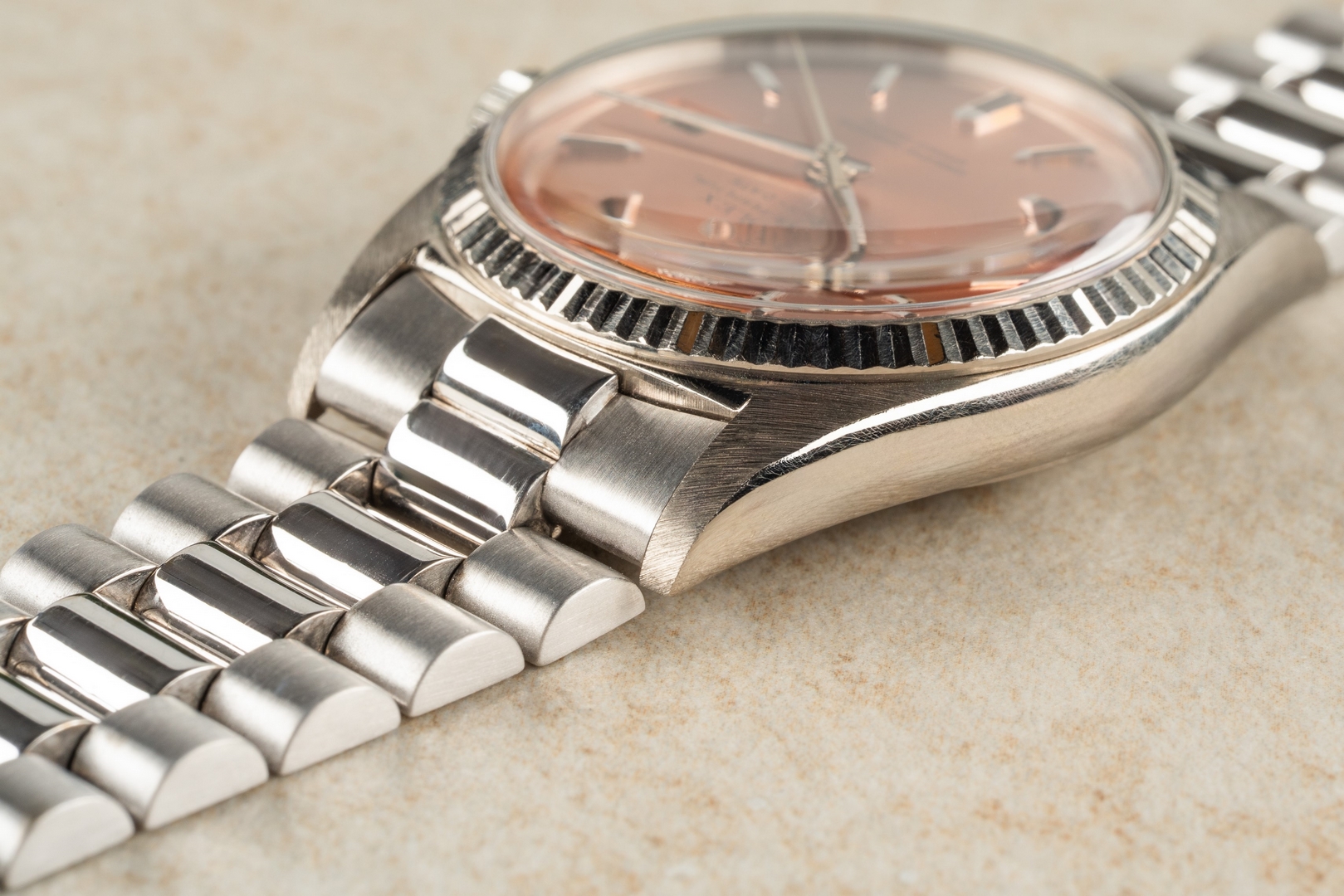 1803 Day-Date (highlight piece / concentric salmon dial / only six known) - Image 8