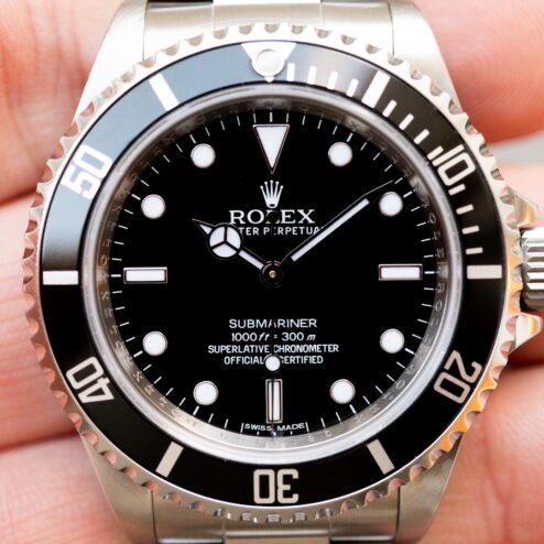 Alternative view of 14060M Submariner No Date (G series from 2012 / unpolished / from Austria)