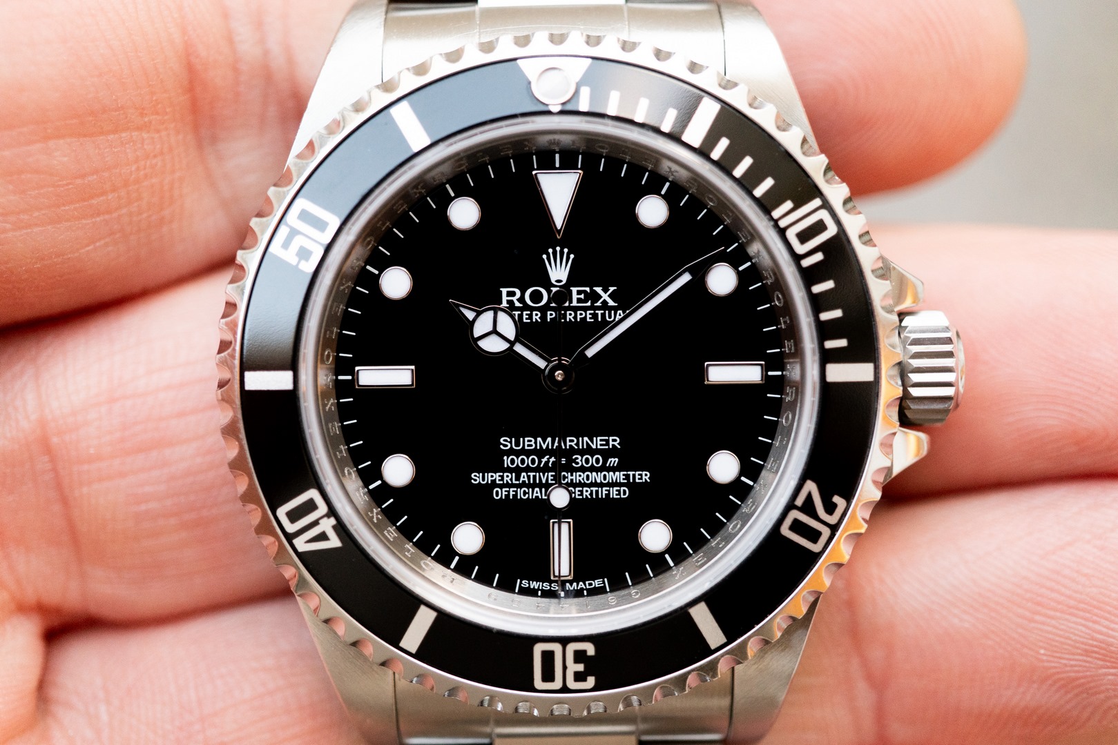 14060M Submariner No Date (G series from 2012 / unpolished / from Austria) – Bild 2